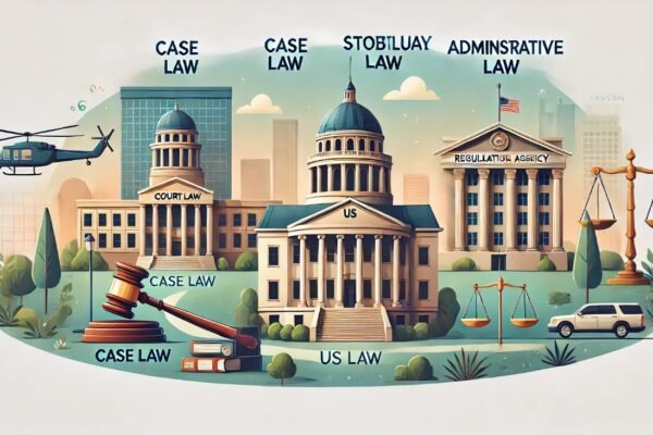 Three Sources of US Law